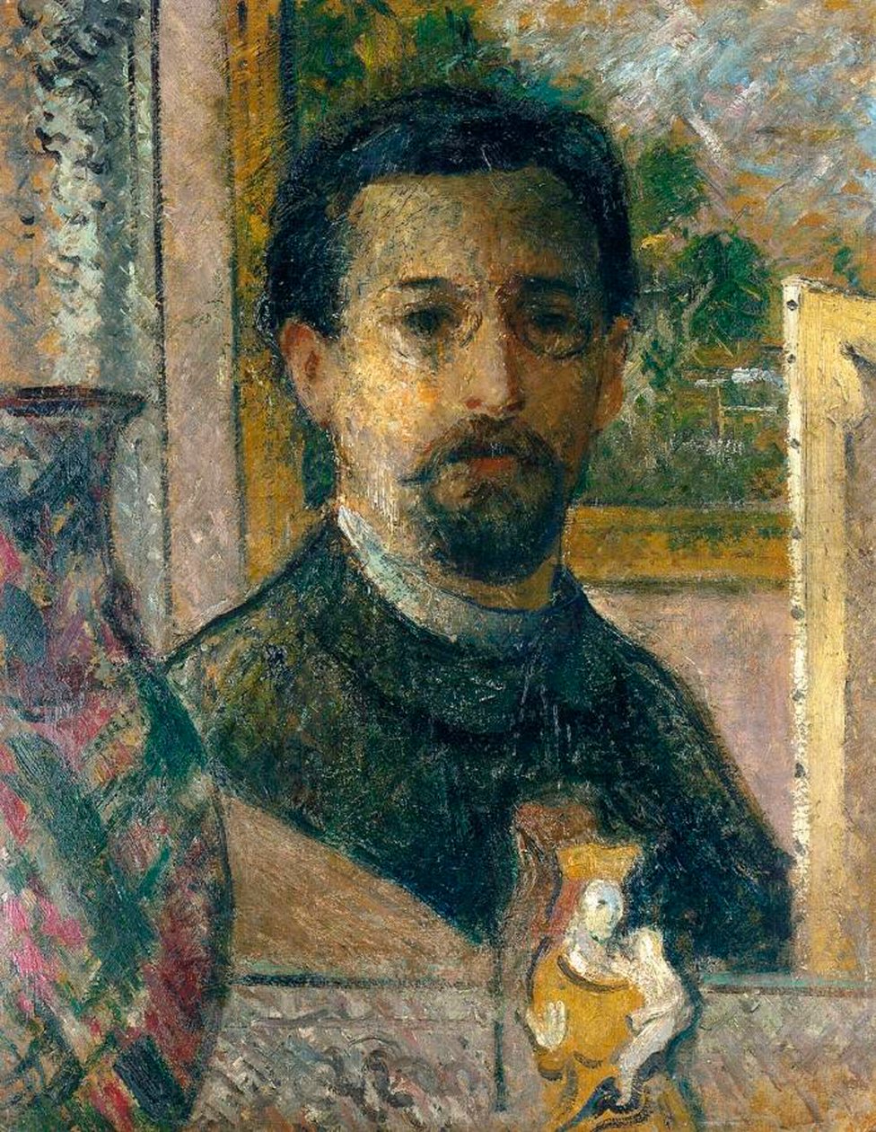 Omakuva, n. 1916 tekijältä Gustave Loiseau