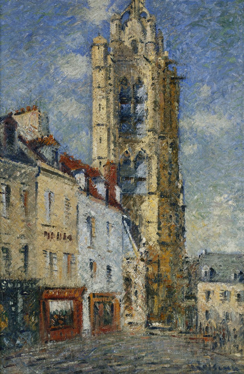 Pyhän kaupungin kellotorni, 1925 tekijältä Gustave Loiseau