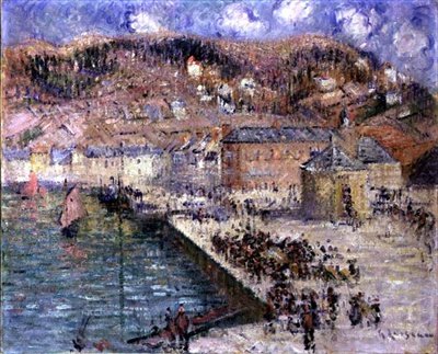Kalamarkkinat tekijältä Gustave Loiseau