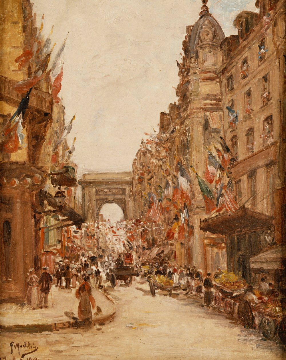 Bastille päivä tekijältä Gustave Madelein