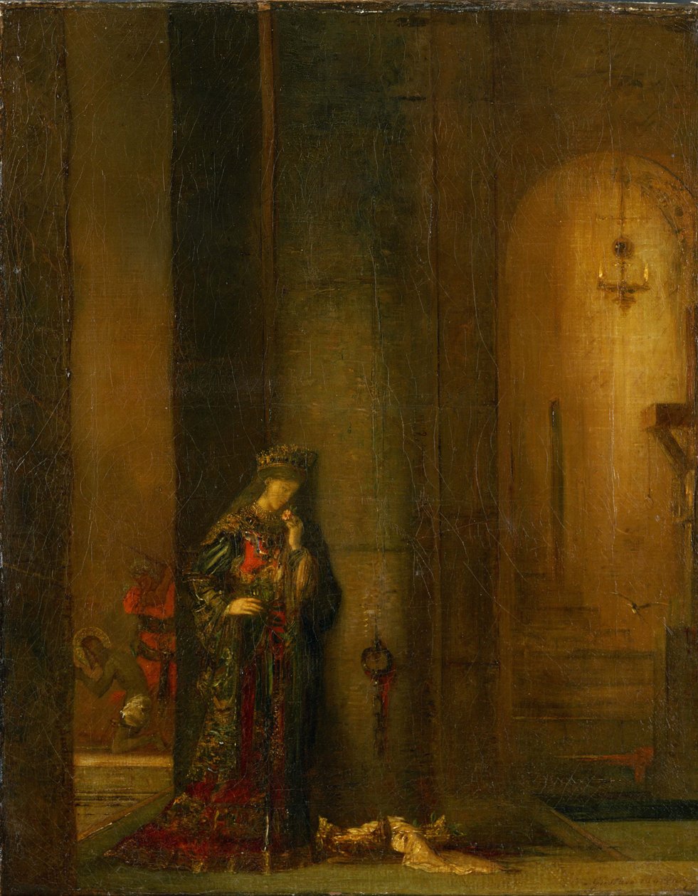 Salome vankilassa tekijältä Gustave Moreau