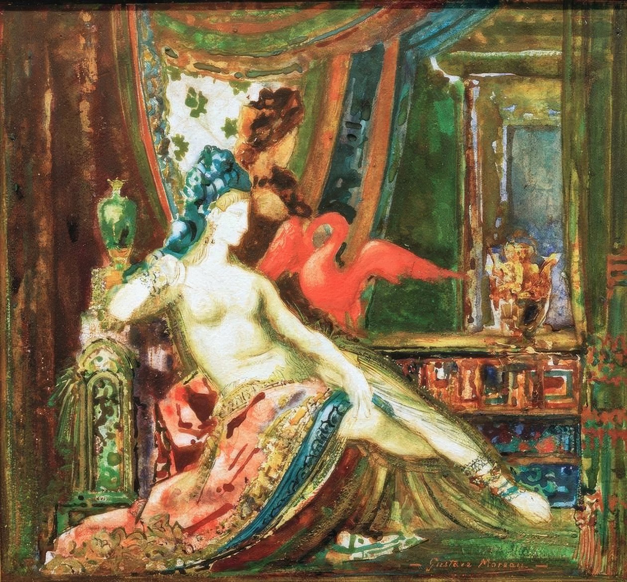 Ibis delilah tekijältä Gustave Moreau
