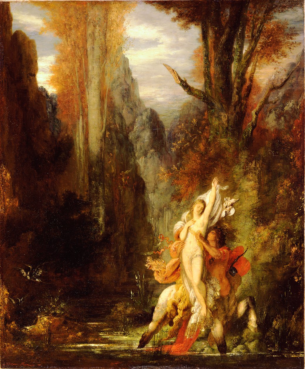 Dejanira (syksy) tekijältä Gustave Moreau