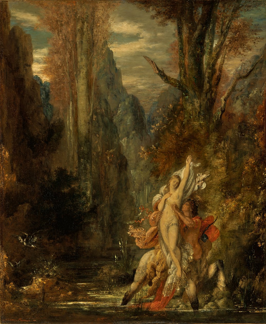 Dejanira (syksy) tekijältä Gustave Moreau