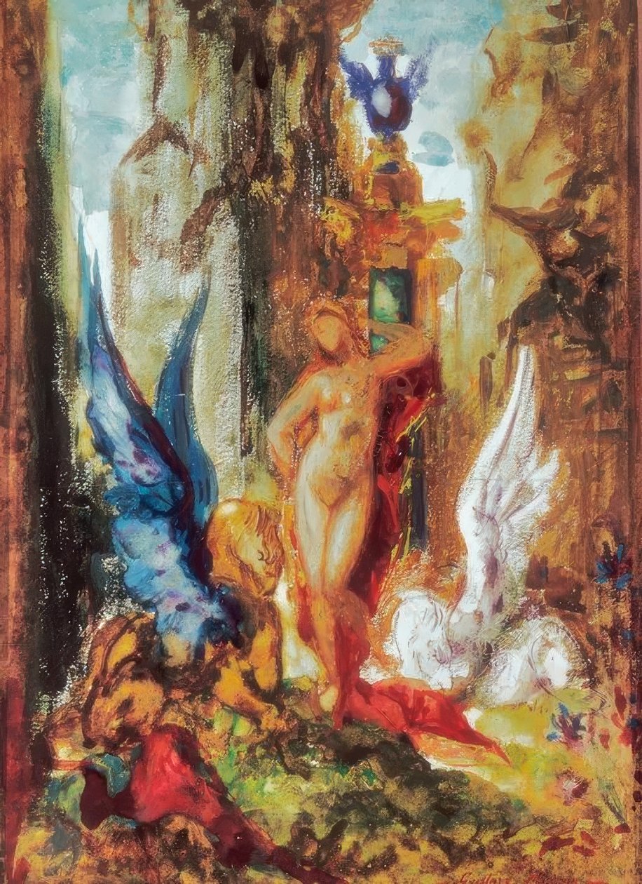 Maksu aux griffons tekijältä Gustave Moreau