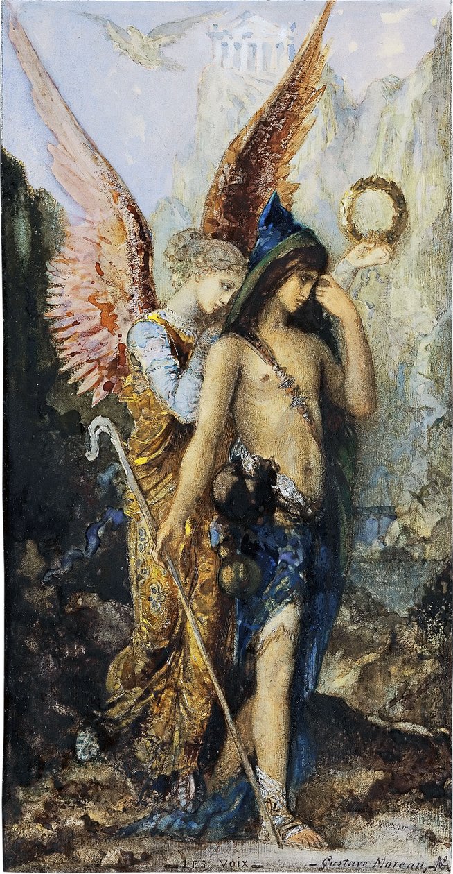 ranska: Les voix Äänet tekijältä Gustave Moreau