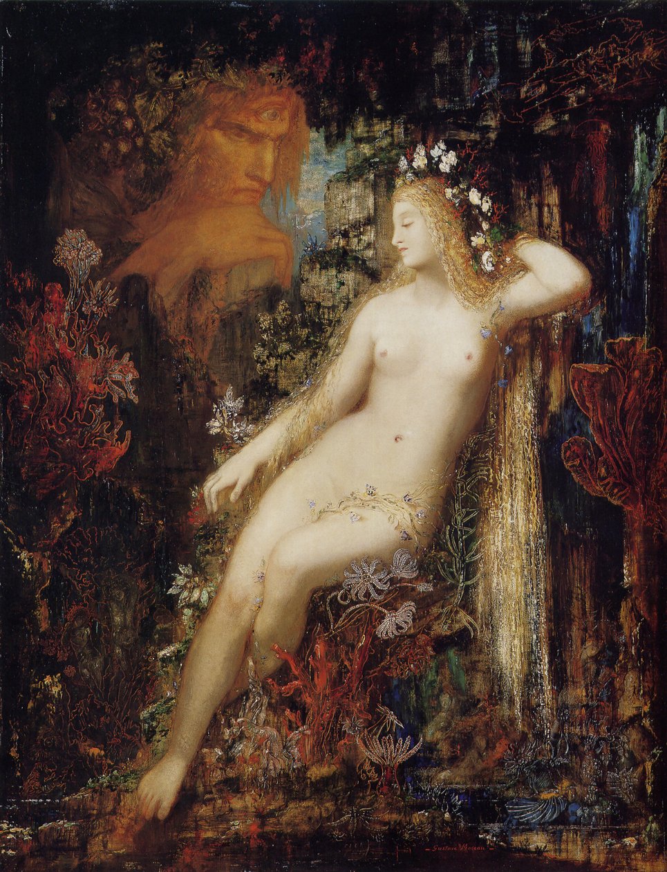 Galathea tekijältä Gustave Moreau