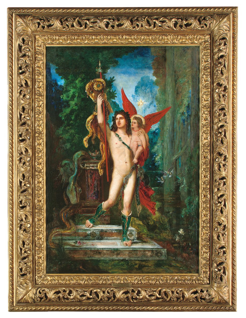 Jason ja Eros, 1890-91 tekijältä Gustave Moreau