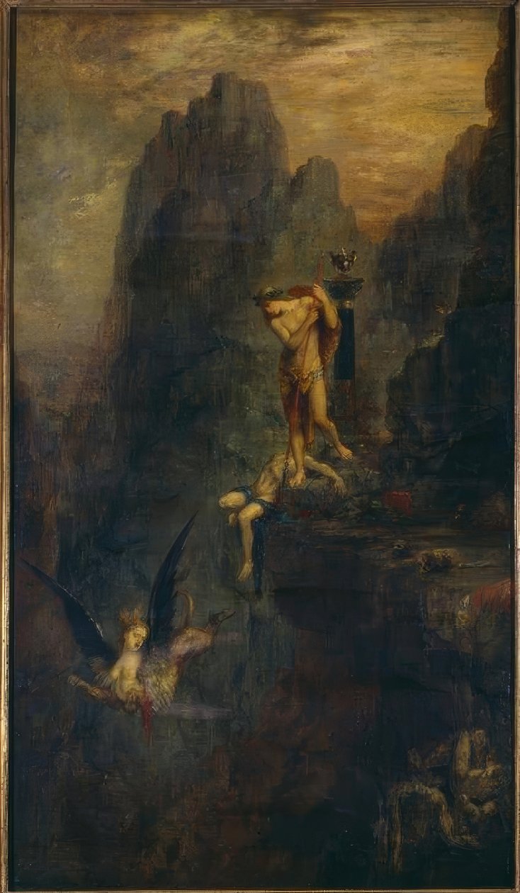 Sfinksi arvasi tekijältä Gustave Moreau
