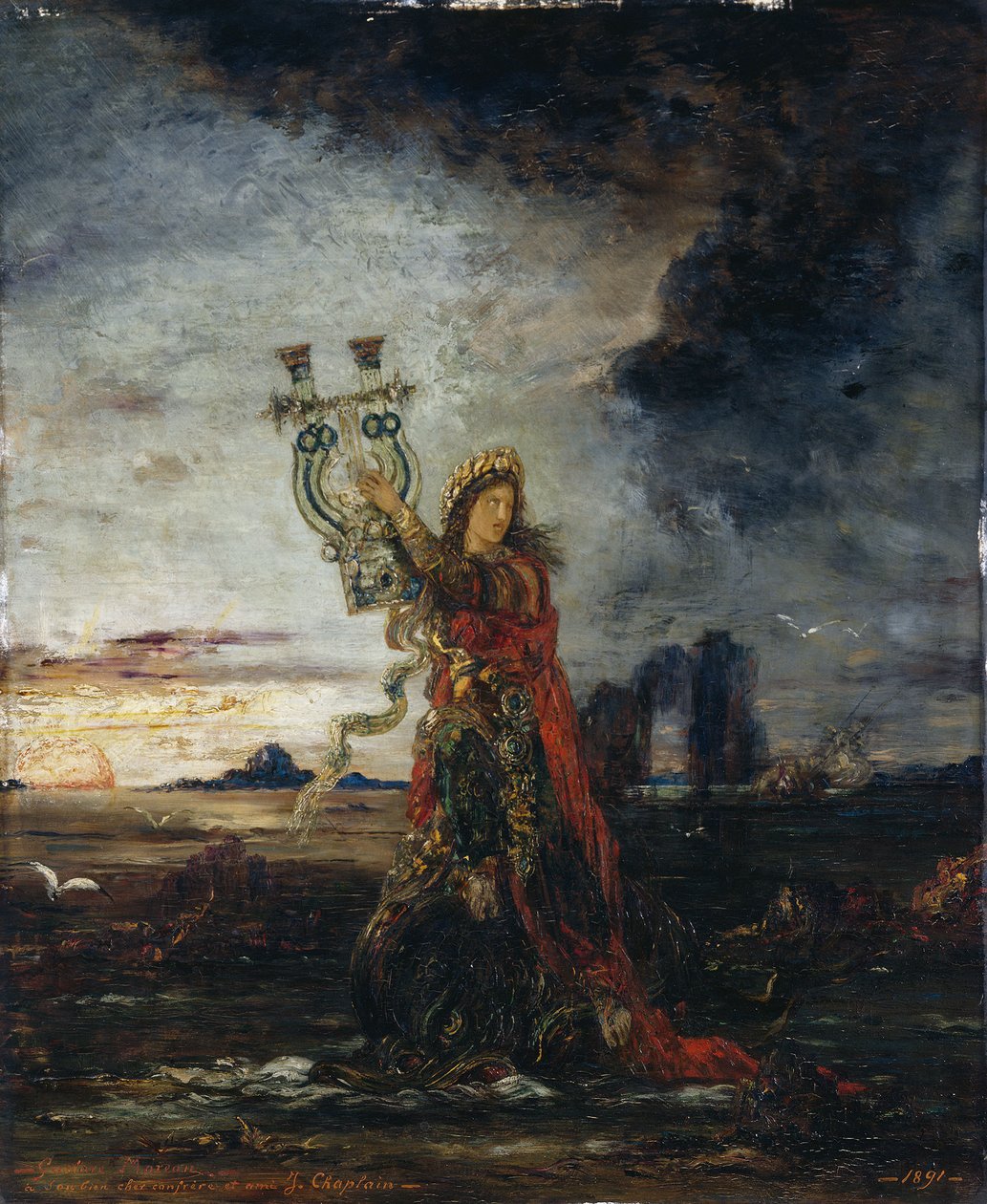 Moreau - Arion, 1891 tekijältä Gustave Moreau