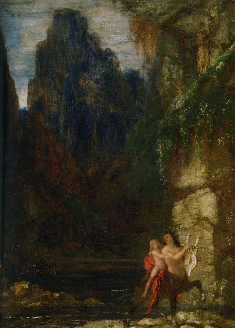 Moreau - Akhilleuksen koulutus tekijältä Gustave Moreau