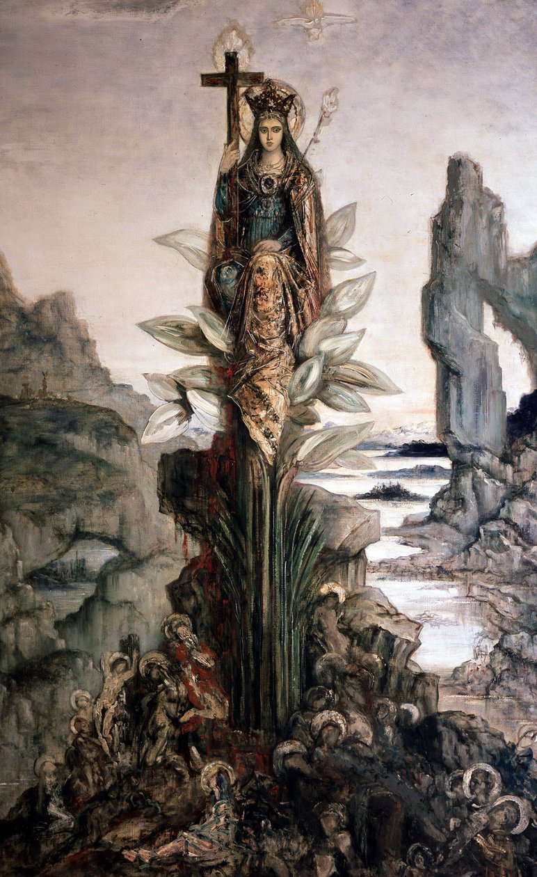 Gustave Moreaun mystinen kukka. tekijältä Gustave Moreau