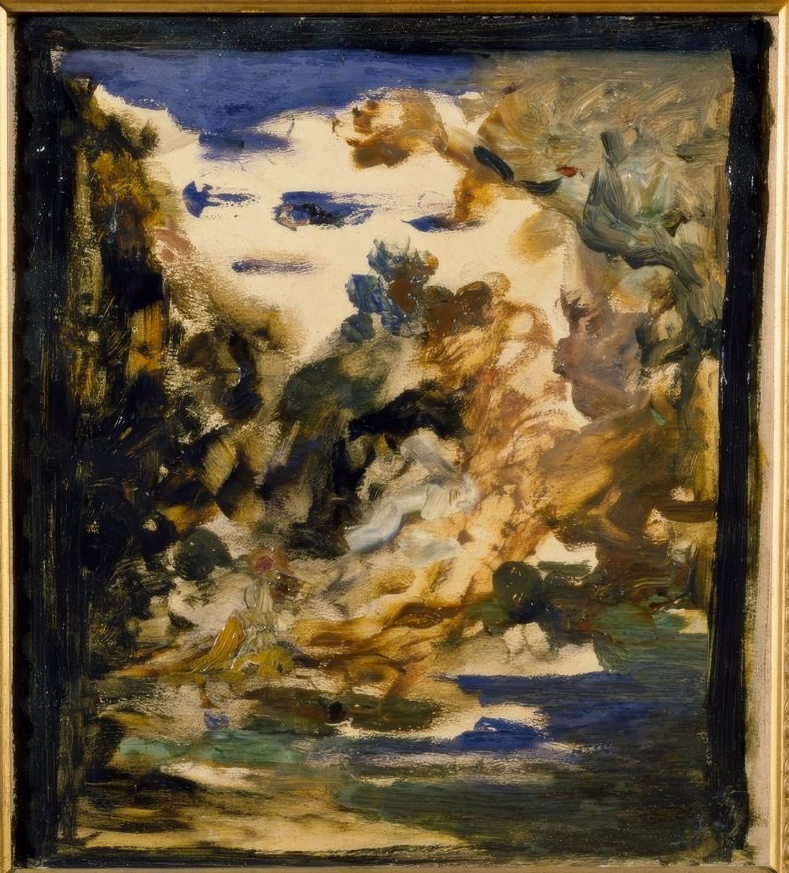 Nimetön (väriluonnos) tekijältä Gustave Moreau