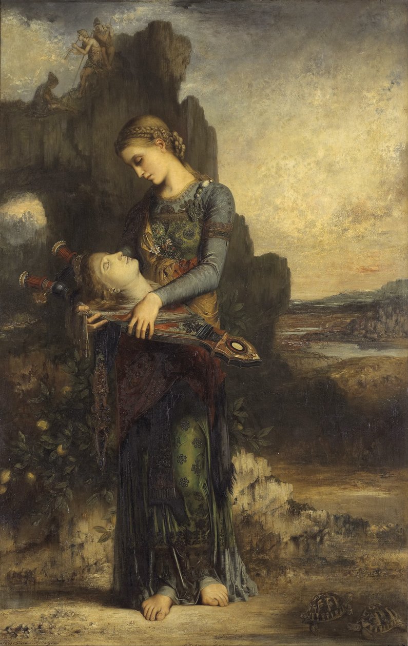 Orpheus, 1865 tekijältä Gustave Moreau
