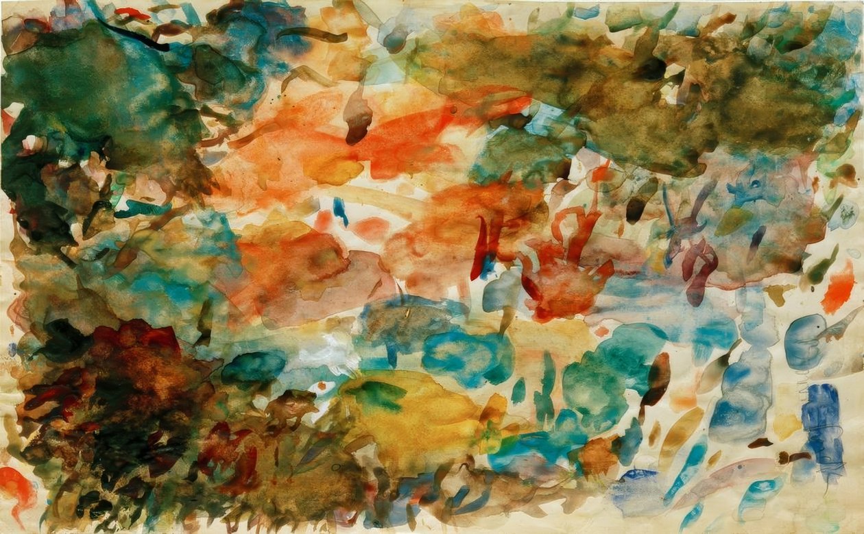 Akvarelli paletti tekijältä Gustave Moreau