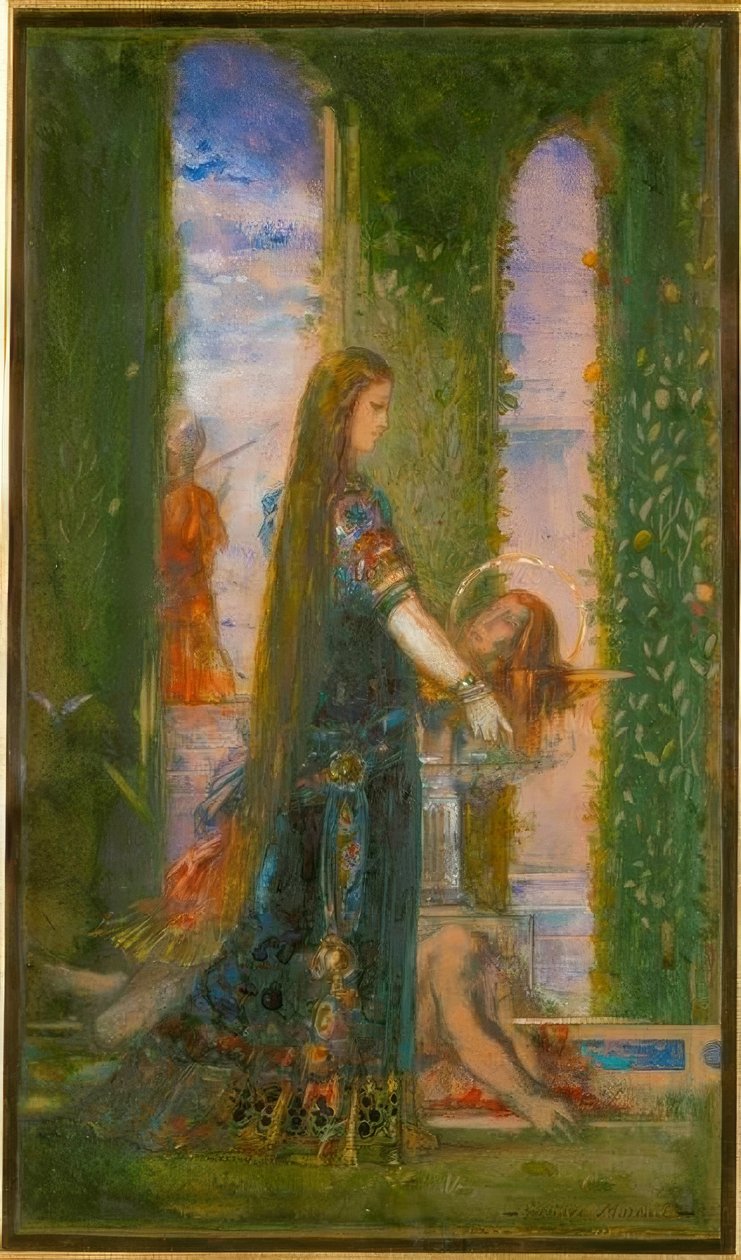 Salomé au Jardin tekijältä Gustave Moreau