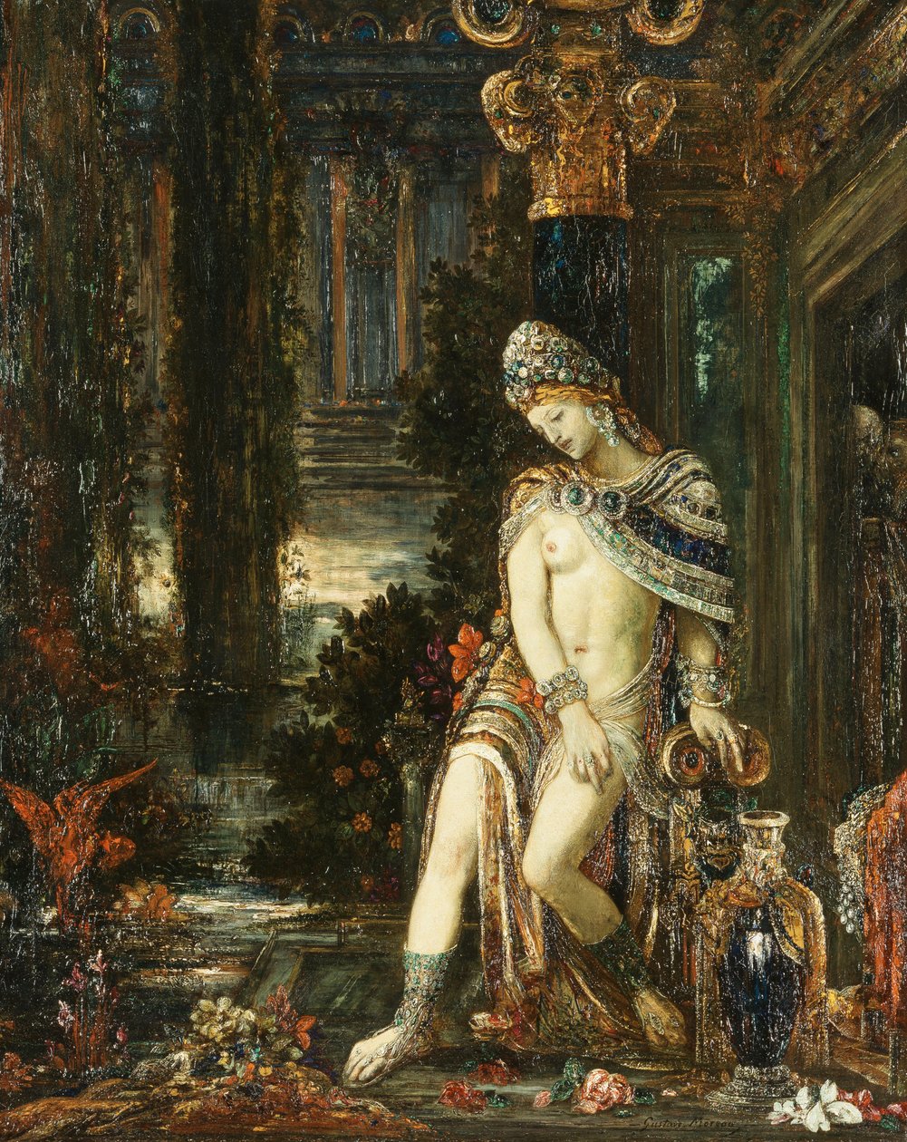 Susanna ja vanhimmat, n.1895 tekijältä Gustave Moreau