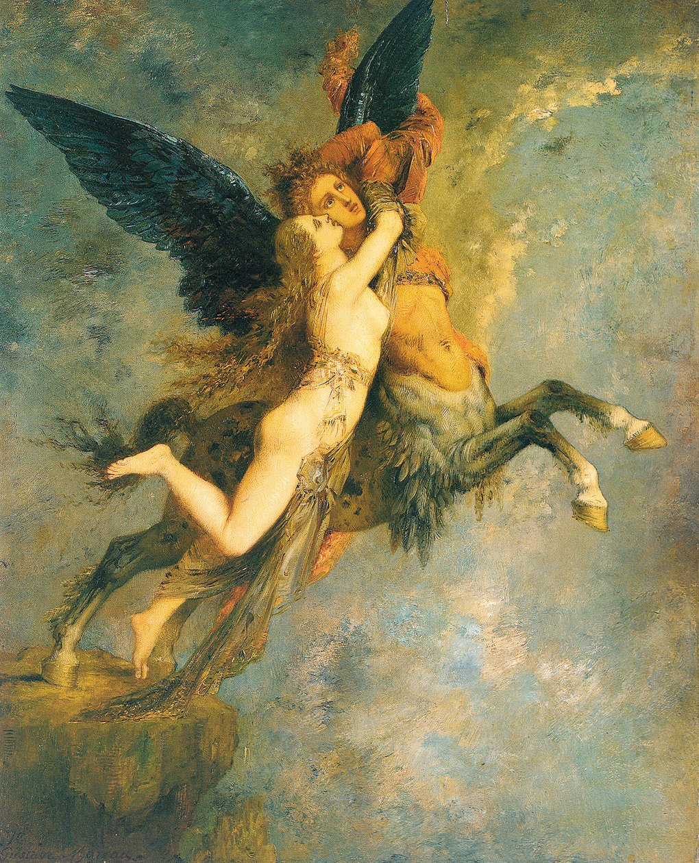 Chimera, 1866 tekijältä Gustave Moreau