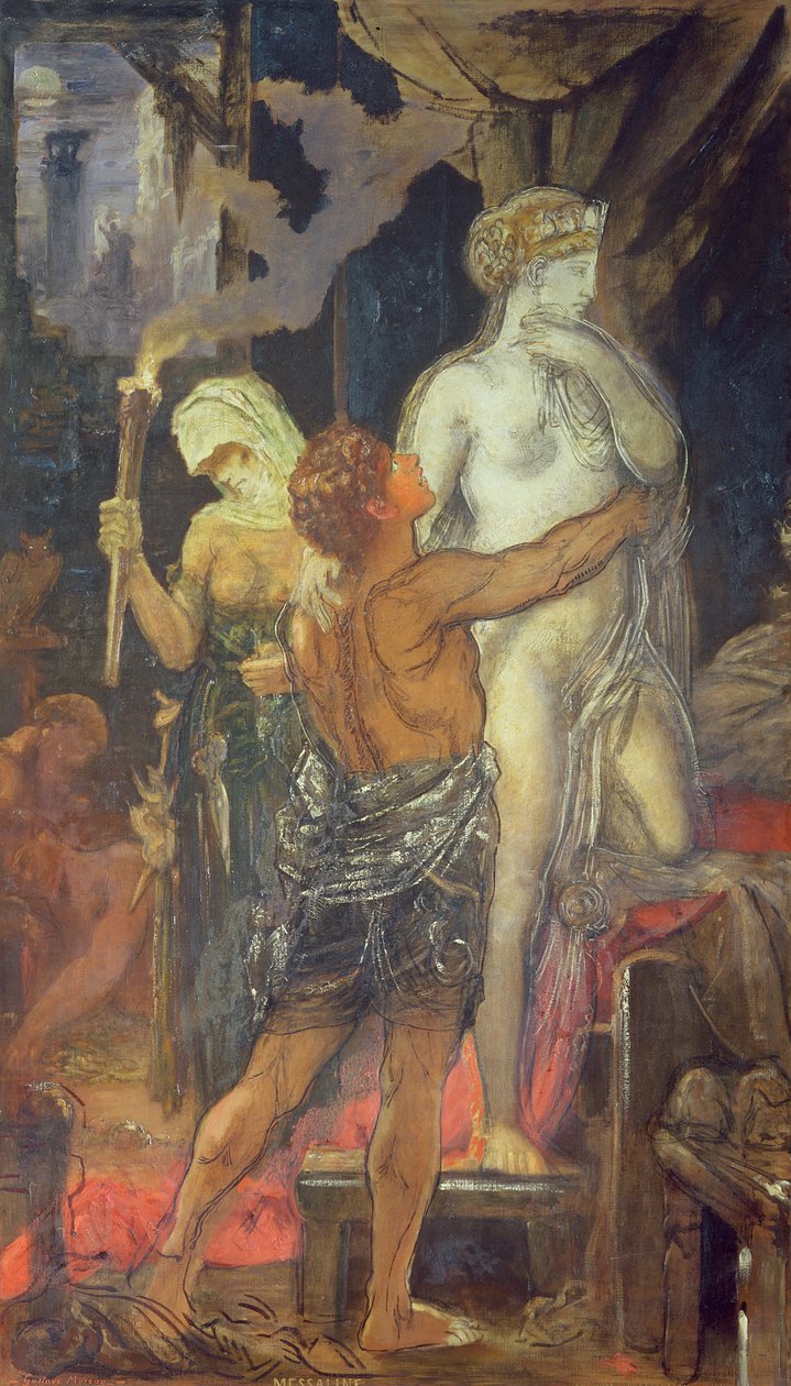Messalinan teloitus tekijältä Gustave Moreau