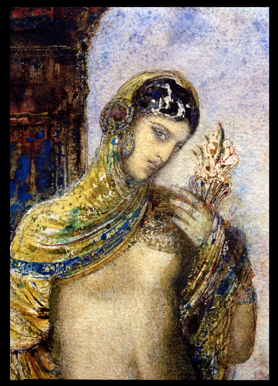 Laulujen laulu yksityiskohta 83718 tekijältä Gustave Moreau