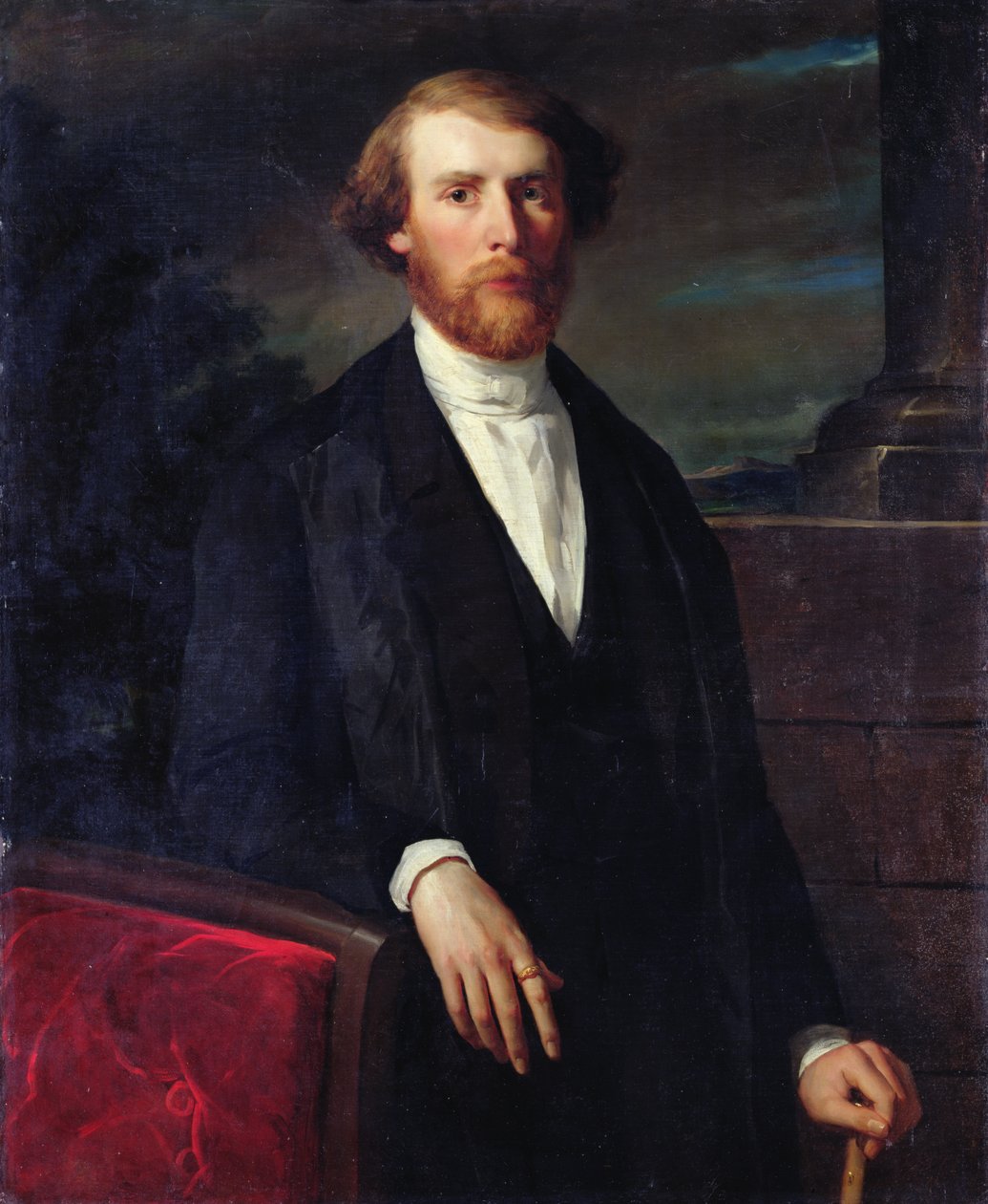 Pierre Schlumbergerin muotokuva, 1864 tekijältä Gustave Ricard