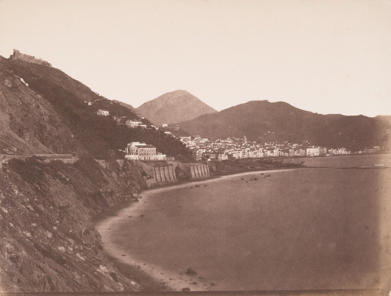 Salerno, Italia,c. 1856 (kuva) tekijältä Gustave de Beaucorps