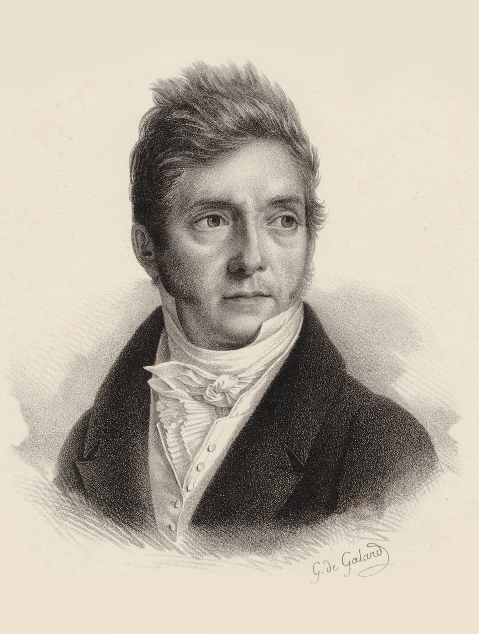 Muotokuva säveltäjä Pierre Jacques Joseph Rodesta 1774-1830. tekijältä Gustave de Galard