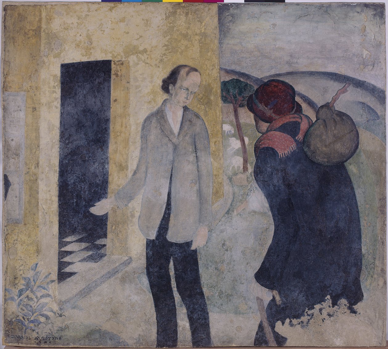 Vieraanvaraisuus muukalaisille tekijältä Gustave Van de Woestyne