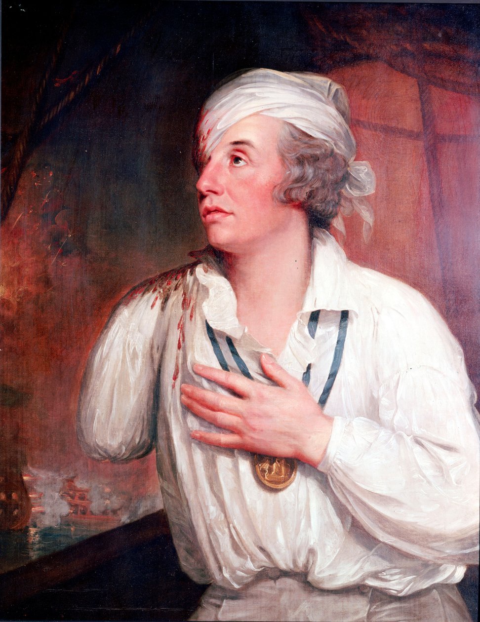 Kontra-amiraali Horatio Nelson tekijältä Guy (attr. to) Head