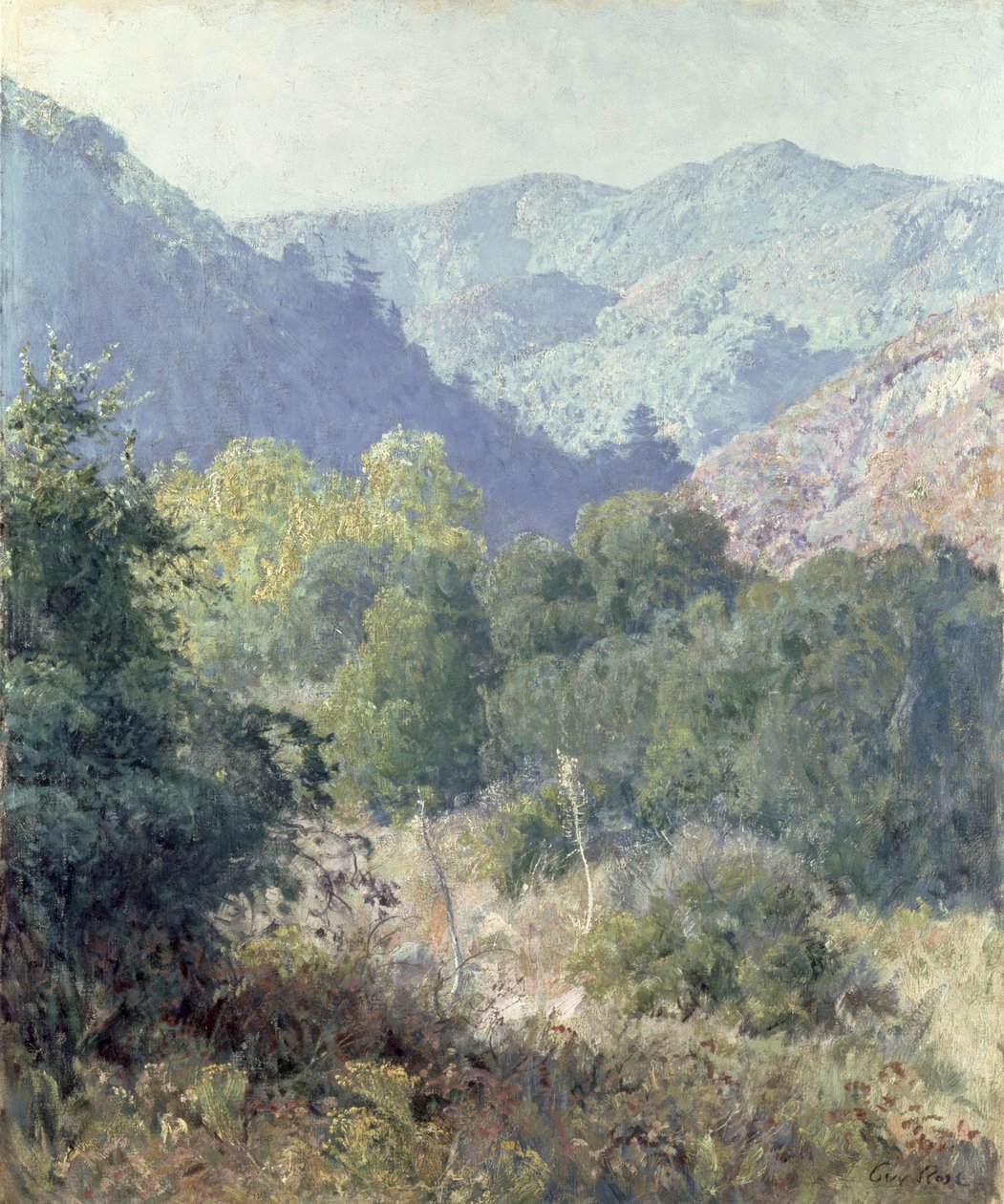 Näkymä San Gabriel -vuorille tekijältä Guy Rose