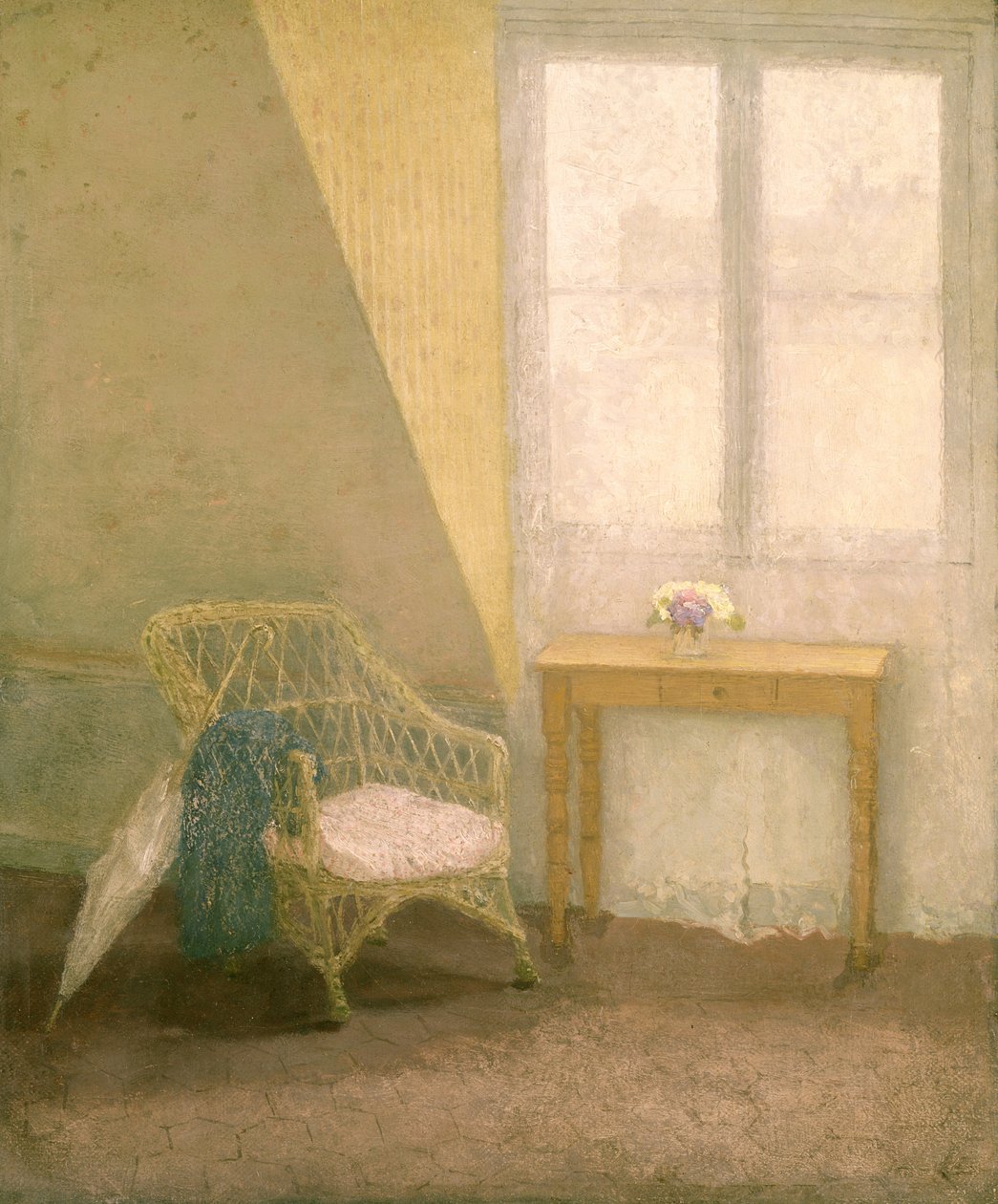 Taiteilijan huoneen kulma, Pariisi, n. 1907-09 tekijältä Gwen John
