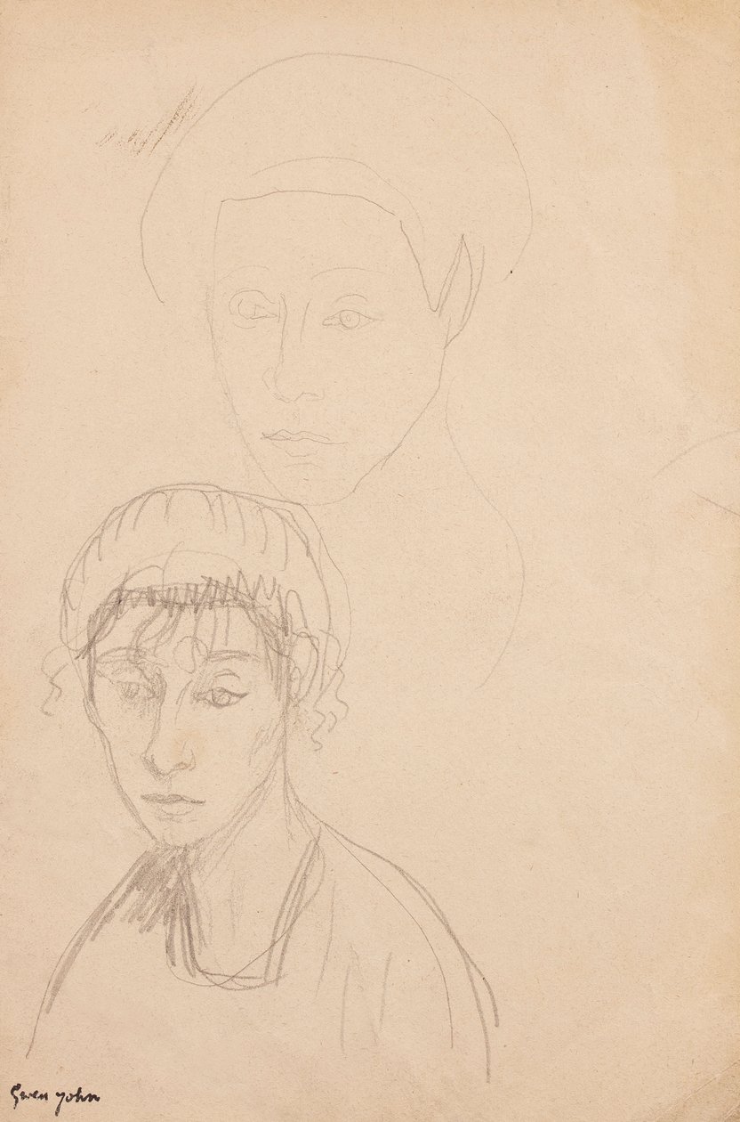 Chloë Boughton-Leigh, noin 1907. tekijältä Gwen John