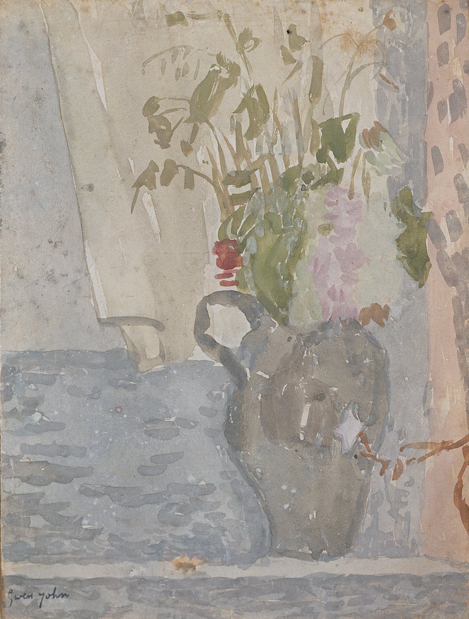 Kukkia kannussa tekijältä Gwen John