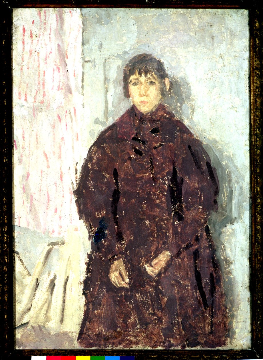Tyttö mulperipuvussa, 1923 tekijältä Gwen John