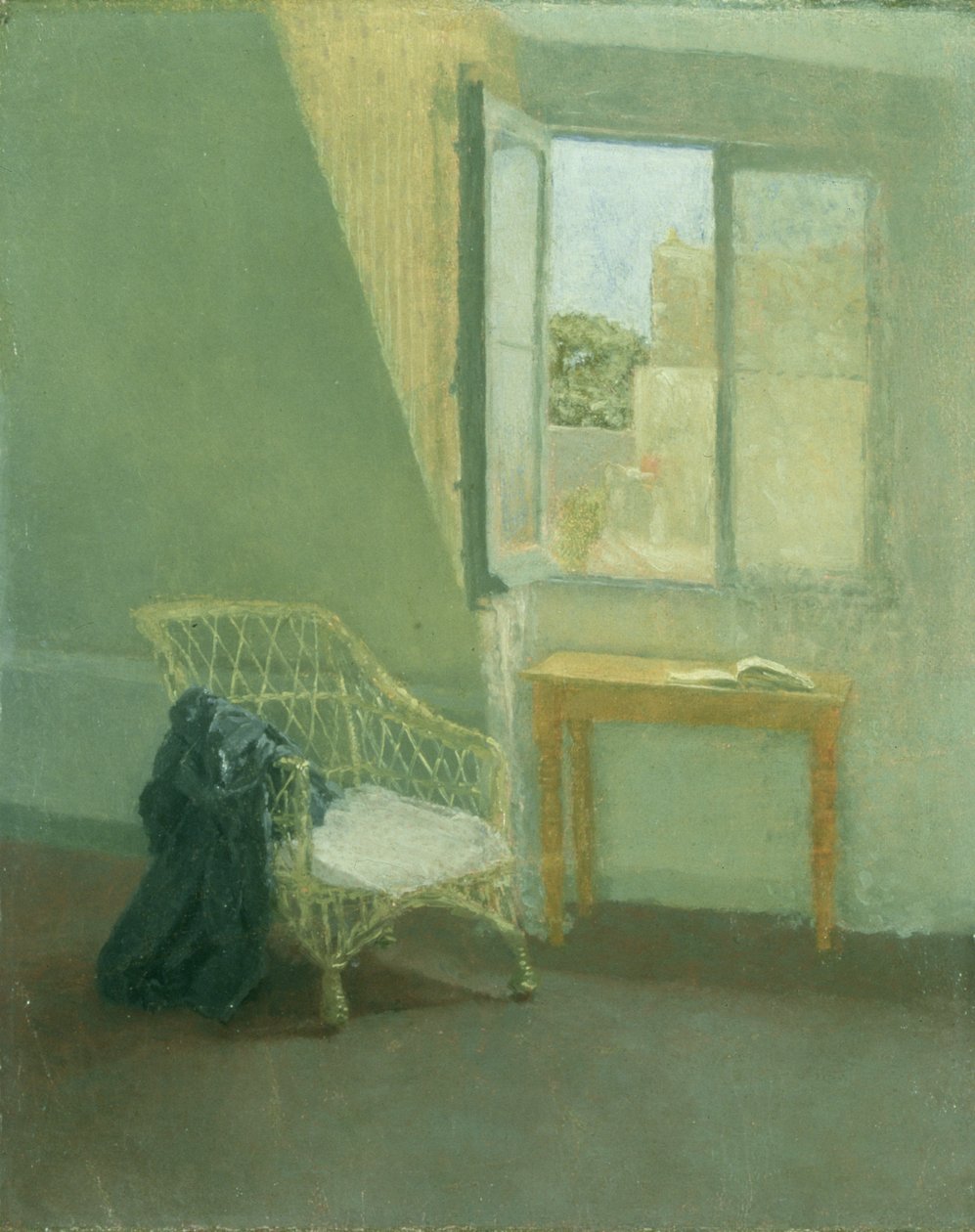 Taiteilijan huoneen nurkka Pariisissa tekijältä Gwen John