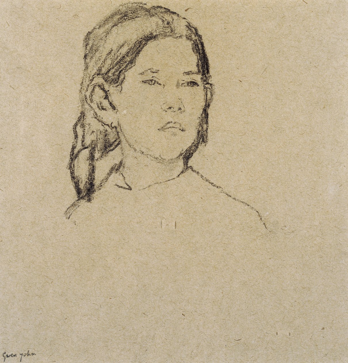 Tyttöjen pää, tekijältä Gwen John