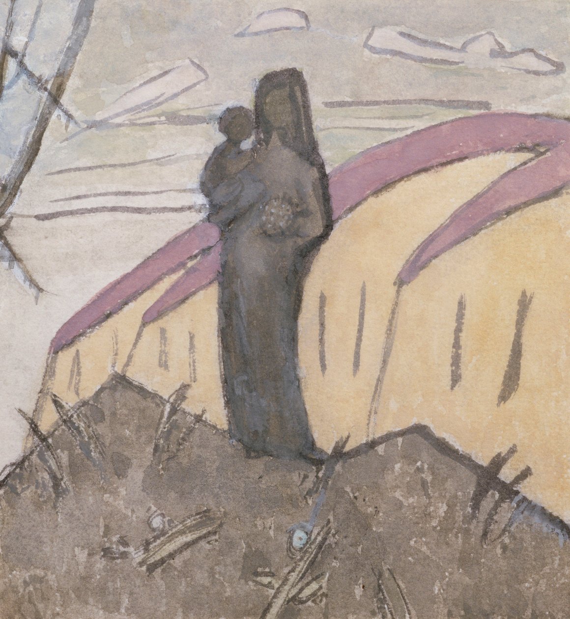 Madonna ja lapsi tekijältä Gwen John