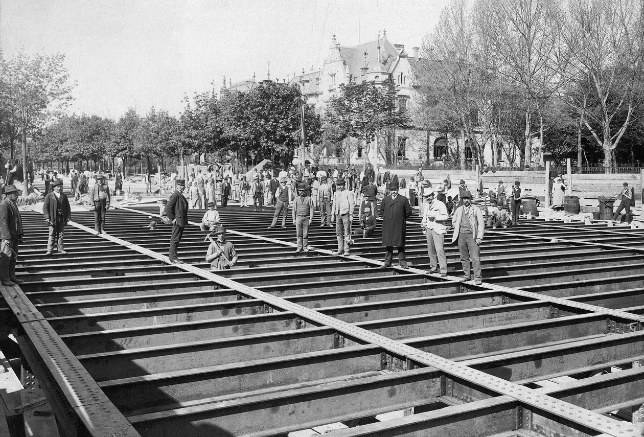 1896-17 rautatie Arena tie György Klösz 2 tekijältä György Klösz