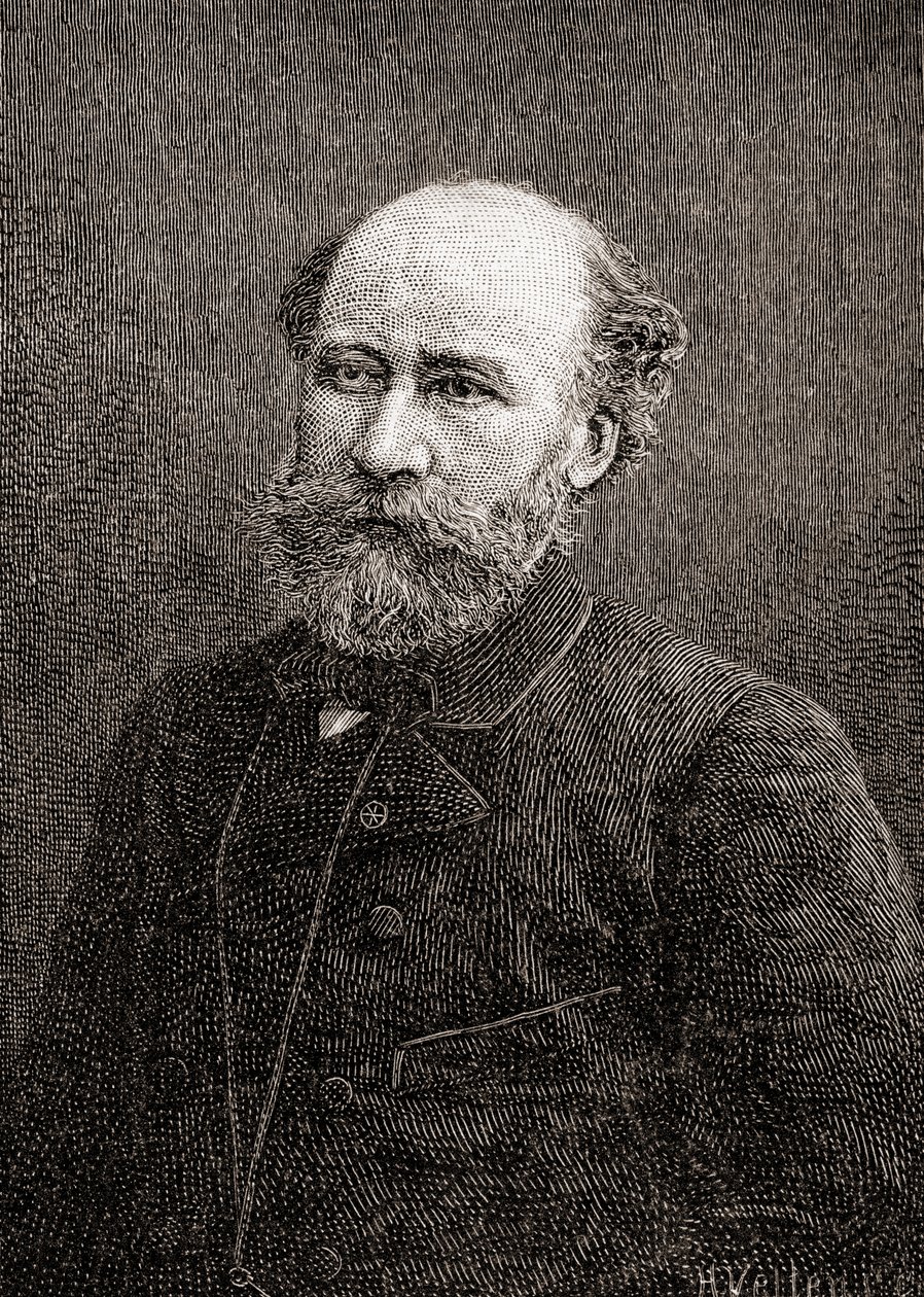 Octave Feuillet, The Century Illustrated Monthly Magazine, julkaistu 1884 (puukaiverrus) tekijältä H. Velten