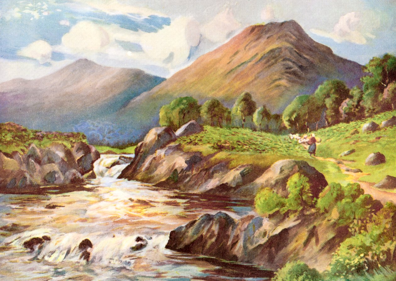 "Conan-joella, Ross-Shire", 1924-1926. tekijältä HC Begg