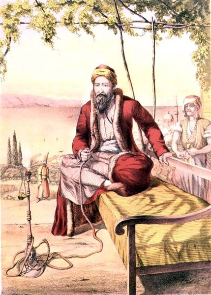 Juutalainen kauppias, kaiverrus Charles Parsons tekijältä H.J. van (after) Lennep