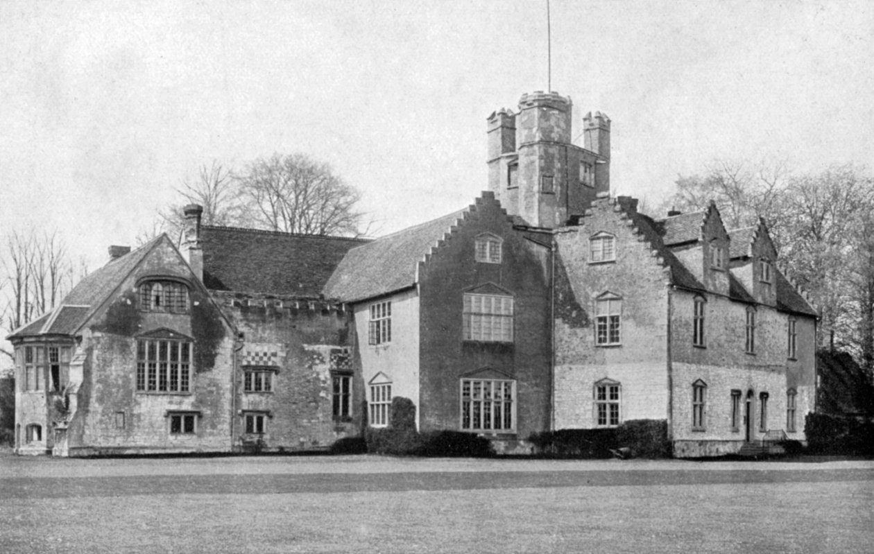 Bisham Abbey, Berkshire, koillisesta, 1924-1926. tekijältä HN King