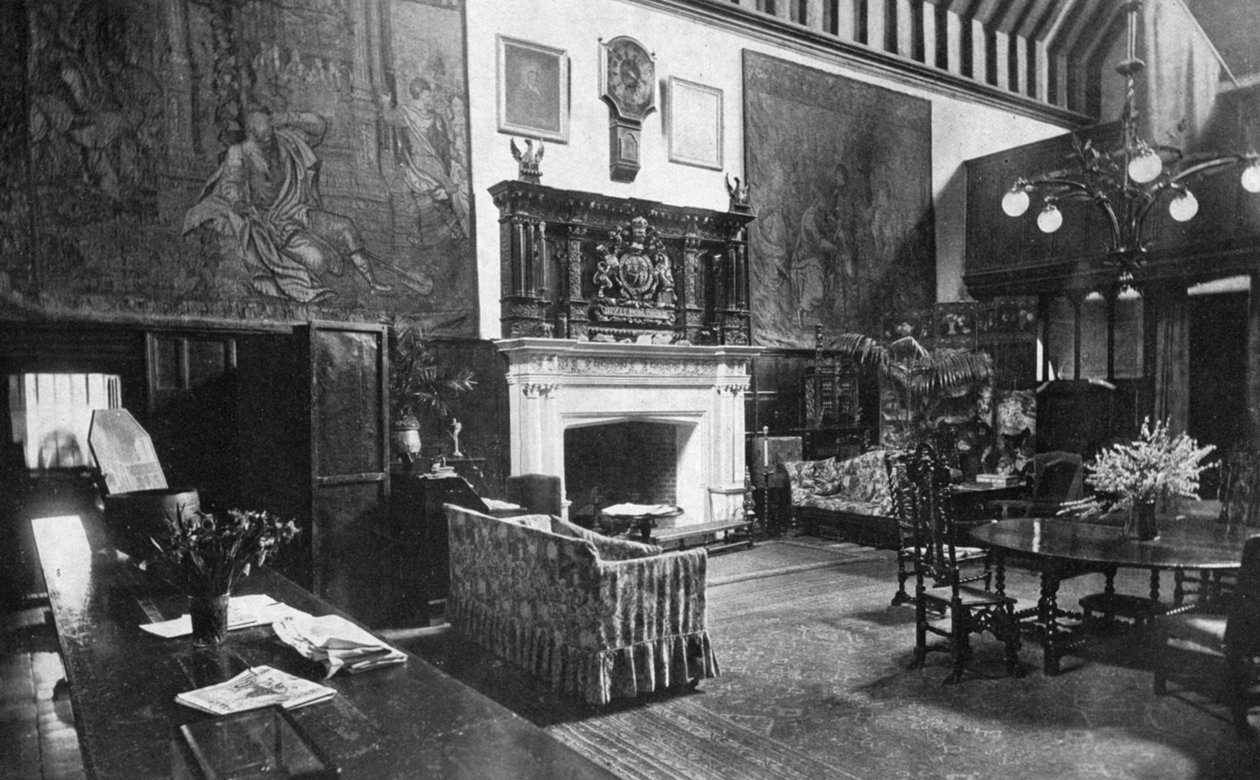 The Great Hall, Bisham Abbey, Berkshire, 1924-1926 tekijältä HN King