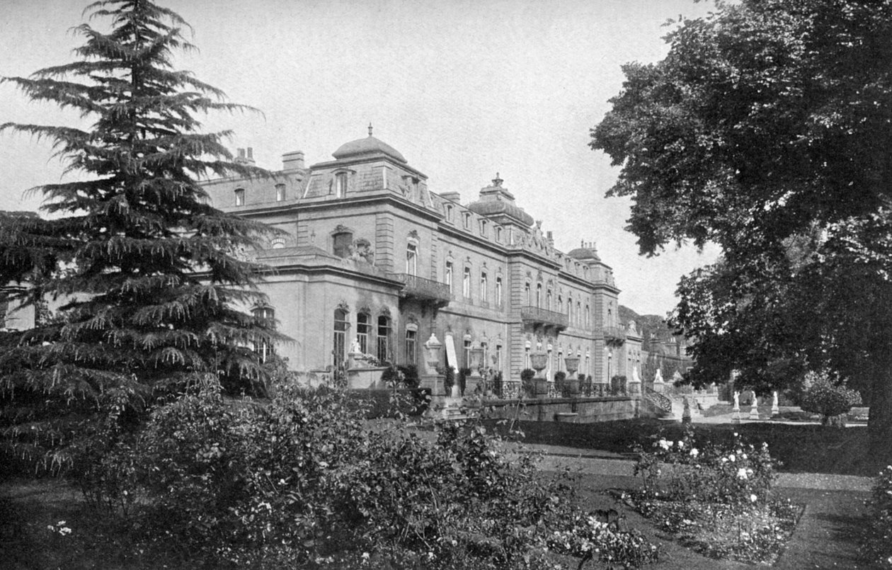 Wrest Park lounaasta, Silsoe, Bedfordshire, 1924-1926 tekijältä HN King