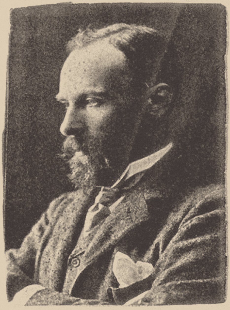 John William Waterhousen muotokuva tekijältä H.S. Mendelssohn Studio