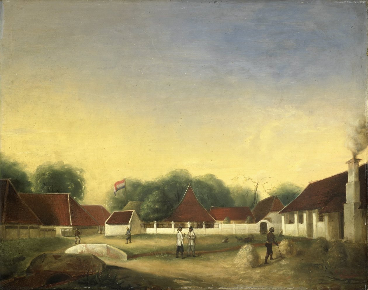 Sokeritehdas (?) Javalla tekijältä H.Th. Hesselaar