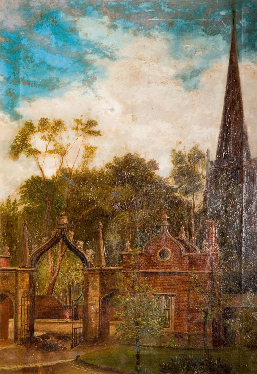 Tudor Gateway, Aston Hall, 1895. tekijältä H E Pountney