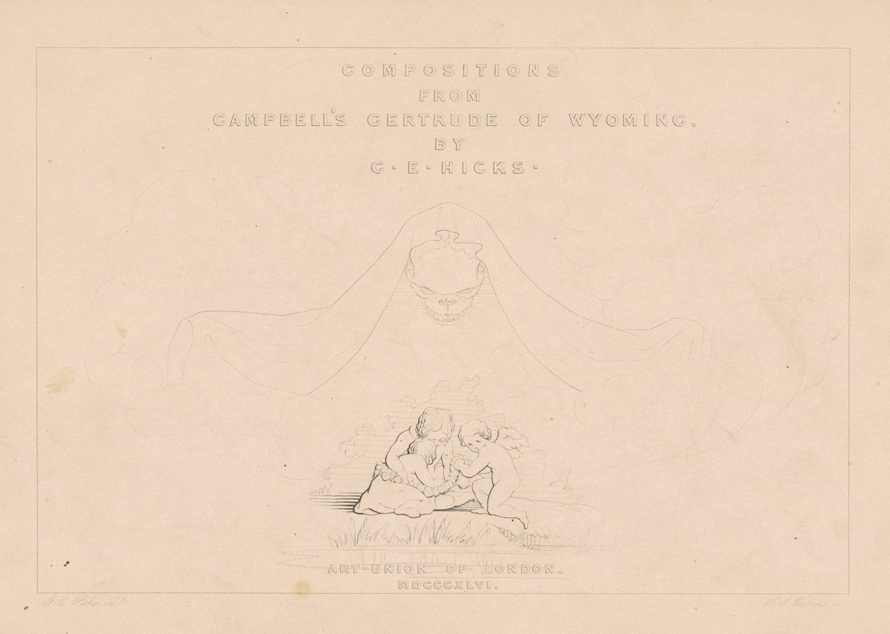 Nimilehti tekijältä H. G. Watkins, after George Elgar Hicks