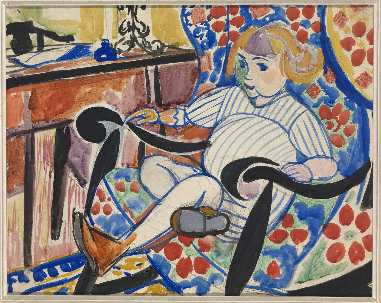 Gouache tekijältä H. Lyman Sayen