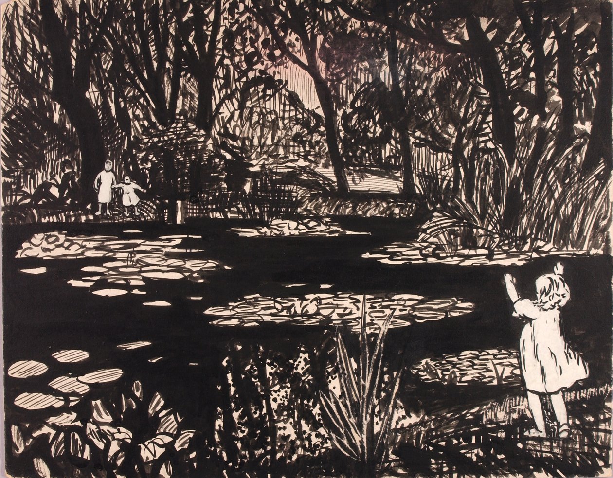 Nimetön (Lily Pond) tekijältä H. Lyman Sayen